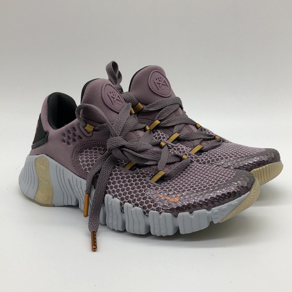 Women’s Nike Free Metcon 4 PRM 'Purple Smoke Metallic Copper' DQ4678-500 - Picture 2 of 4